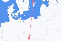 Voos de Visby, Suécia para Bruno, República Tcheca