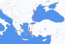出发地 罗马尼亚从 康斯坦察目的地 土耳其哈利卡那索斯的航班