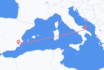Flights from Murcia, Spain to Bari, Italy