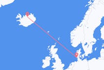 เที่ยวบินจาก Akureyri ไปยัง เว็สเทอร์ลันท์
