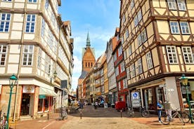 City walk through Hanover