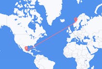 Flights from Puebla, Mexico to Trondheim, Norway
