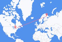 Flights from Toronto, Canada to Kirovsk, Russia