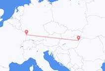 Lennot Debrecenistä, Unkari Strasbourgiin, Ranska