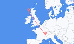 Flyreiser fra Chambery, Frankrike til Barra, Skottland