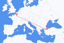 Flights from Bursa, Turkey to Paris, France