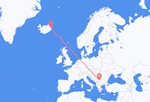 Flights from Egilsstaðir, Iceland to Niš, Serbia