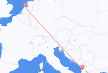 Flights from Tirana, Albania to Amsterdam, the Netherlands