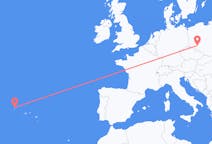 Flights from Corvo Island, Portugal to Wrocław, Poland