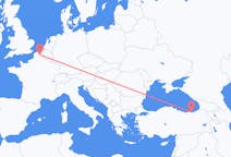 Flyg från Trabzon, Turkiet till Lille, Frankrike