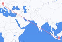 Flights from Malang, Indonesia to Innsbruck, Austria