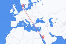 Flights from Jeddah to Billund