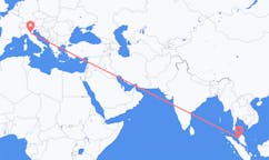 马来西亚出发地 怡保飞往马来西亚目的地 博洛尼亚的航班