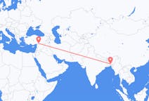 Flights from Agartala, India to Gaziantep, Turkey