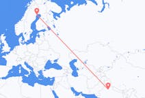 เที่ยวบิน จาก นิวเดลี, อินเดีย ไปยัง Lulea, สวีเดน