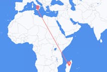 Flights from Antananarivo, Madagascar to Comiso, Italy
