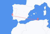 Flyreiser fra Béjaïa, til Lisboa