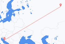 Fly fra Sovetsky til Zadar