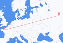 Flights from Cheboksary, Russia to Rennes, France