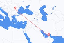 Flyrejser fra Dubai, De Forenede Arabiske Emirater til Bukarest, Rumænien