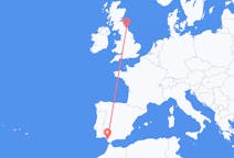 Flyrejser fra Jerez, Spanien til Newcastle upon Tyne, England