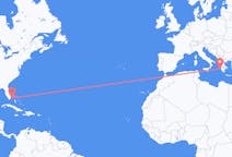 出发地 巴哈马比米尼目的地 希腊扎金索斯島的航班