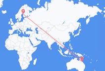 Flyreiser fra Townsville, Australia til Vasa, Finland