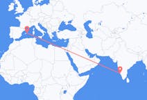 出发地 印度出发地 门格洛尔目的地 西班牙Mahon的航班