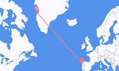 Flights from Aasiaat, Greenland to Vigo, Spain