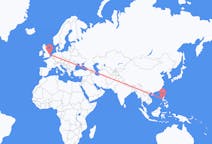 Flyrejser fra Angeles, Filippinerne til Norwich, England