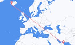 Flights from Muscat to Reykjavík