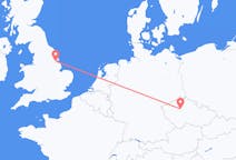 Flyreiser fra Kirmington, England til Praha, Tsjekkia