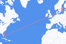 Flights from Miami, the United States to Visby, Sweden