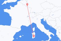 Flyg från Luxemburg, Luxemburg till Cagliari, Luxemburg