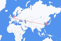 Flyreiser fra Kagoshima, Japan til Frankfurt, Tyskland