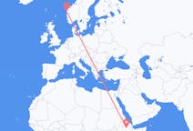 Flights from Dessie, Ethiopia to Florø, Norway
