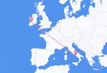Flyg från Shannon, Irland till Neapel, Italien