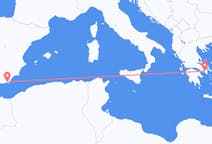 ギリシャのアテネからから、スペインのアルメリアまでのフライト