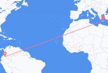 Flights from Puerto Asís, Colombia to Heraklion, Greece