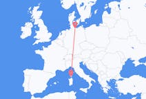 Flights from Lubeck, Germany to Figari, France