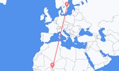 Flights from Niamey to Norrköping