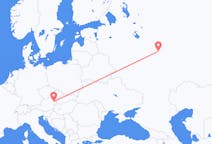 Fly fra Nizjnij Novgorod til Vienna