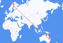Flyreiser fra Moree, Australia til Luleå, Sverige