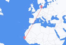 Flug frá Cap Skiring, Senegal til Rostock, Þýskalandi