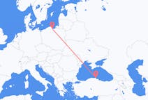 Flyrejser fra Sinop, Tyrkiet til Gdańsk, Polen