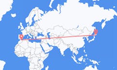 Flights from Kushiro, Japan to Melilla, Spain
