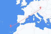 Flyg från Vila Baleira, Portugal till Wien, Österrike