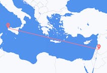 시리아 다마스쿠스에서 출발해 이탈리아 트라파니로(으)로 가는 항공편