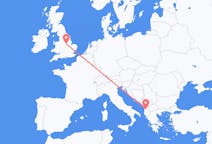 Flyrejser fra Nottingham til Tirana