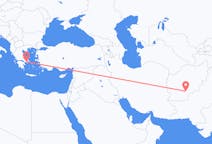 Flyreiser fra Kandahar, til Athen